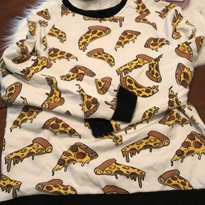 Forever 21 Pizza sweatshirt